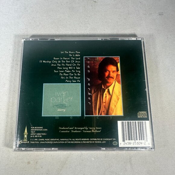 Title: Ivan Parker - Mercy CD 1995 Chapel Music Contemporary Christian Gospel - Picture 2 of 3
